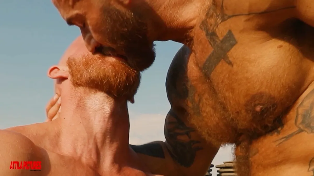 Francois Sagat & Danny Wyatt: Fun Under The Sun Gay Porn