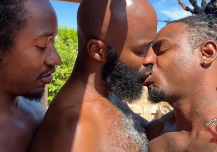 Honey Davenport Takes It From Butta Nutt & Archer Milan Gay Porn