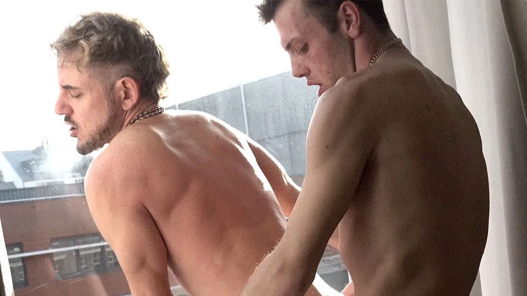 Hung Young Brit: Darklands Deal - Hung Stranger's Raw Secret Gay Porn