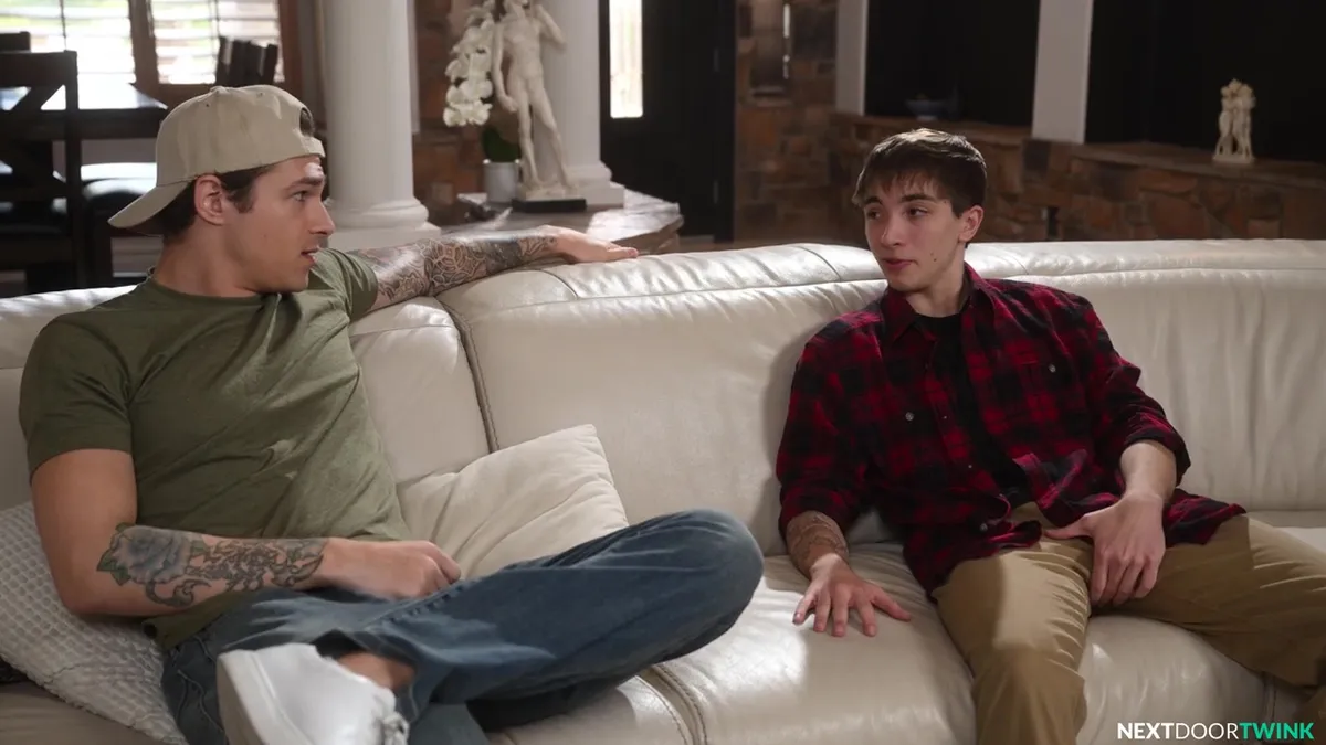 Jacob King's Forbidden Encounter with Jayden Marcos Gay Porn