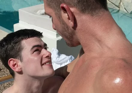 Jay Stryker & Tyga Knottz Make a Splash on Fun Size Boys Gay Porn