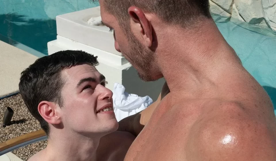 Jay Stryker & Tyga Knottz Make a Splash on Fun Size Boys Gay Porn
