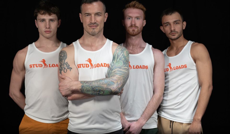 Marking the Stallions: Derek Kage's Oiled-Up Orgy Gay Porn