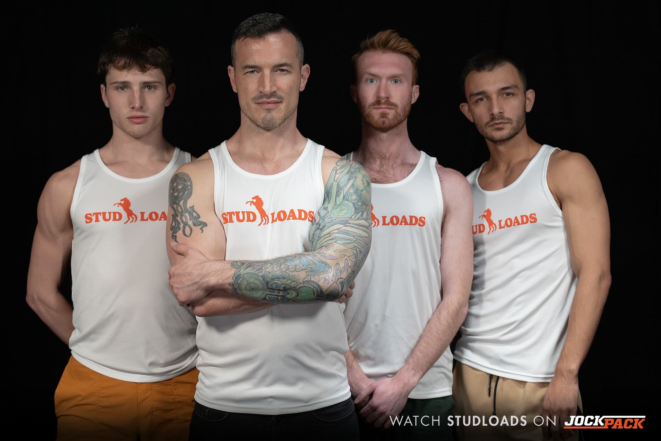 Marking the Stallions: Derek Kage's Oiled-Up Orgy Gay Porn