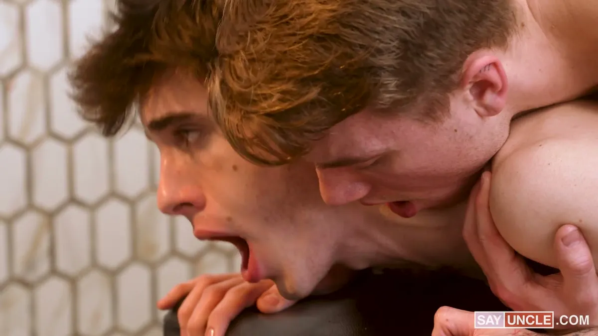 Max Mabry and Caden Dior Get Intimate During a Massage Gay Porn