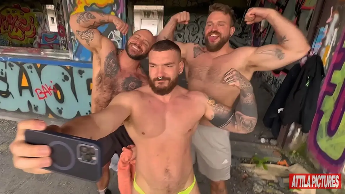 New Hot Site: Attila Pictures Breaks the European Mould! Gay Porn