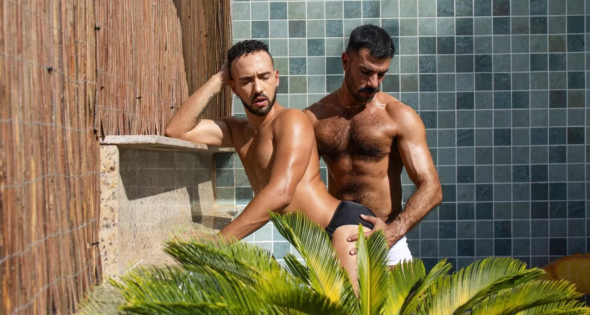 Rio Pool Hookup: Latino Gods Dave & Juliano at VOYR Rio Pool Hookup: Latino Gods Dave & Juliano at VOYR Gay Porn