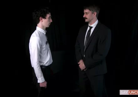 Seb Leblan Disciplines Jeremy Angel at MissionaryBoys Gay Porn