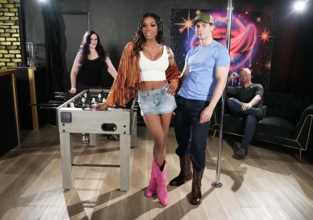 Spin and Score: Leilani Li & Michael Vente Gay Porn