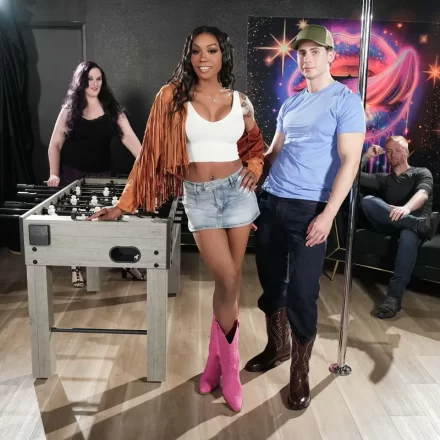 Spin and Score: Leilani Li & Michael Vente Gay Porn