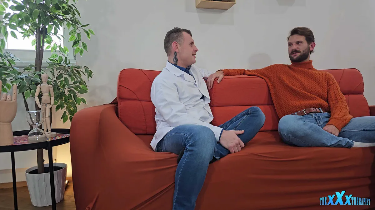The XXX Therapist: An Oral Prescription for Bliss Gay Porn