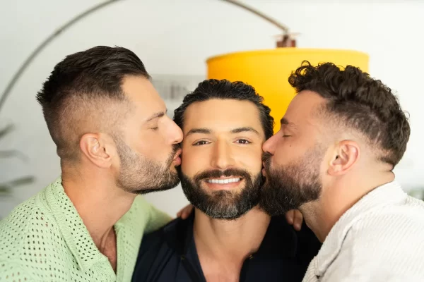 Three-way Muscle-Hunk Fever with Hayden, Paolo & Zac Gay Porn 8