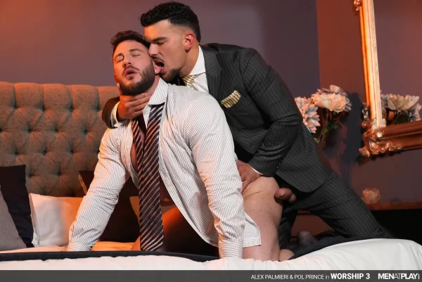 Worship: Alex Palmieri's Surrender to Pol Prince's Dominance Gay Porn 7