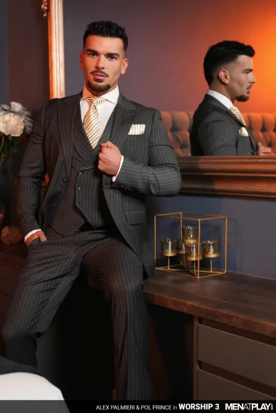 Worship: Alex Palmieri's Surrender to Pol Prince's Dominance Gay Porn 8
