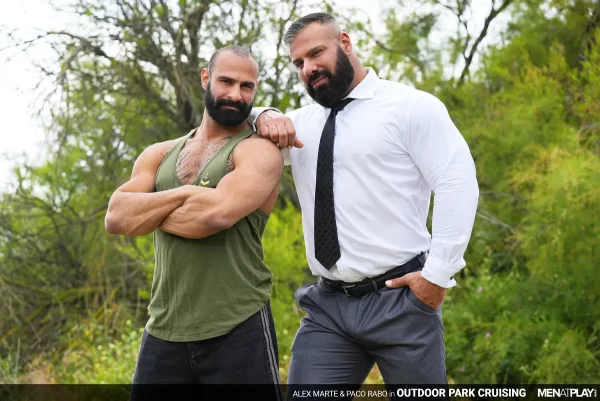 Alex Marte & Paco Rabo in a MenAtPlay's Cruising Carnival Gay Porn 15