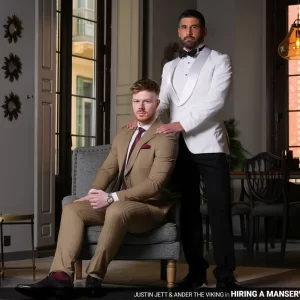 Jake Nobello and Thyle Knox Finally Cross the Line Ander the Viking Welcomes Justin Jett to His Manor Gay Porn