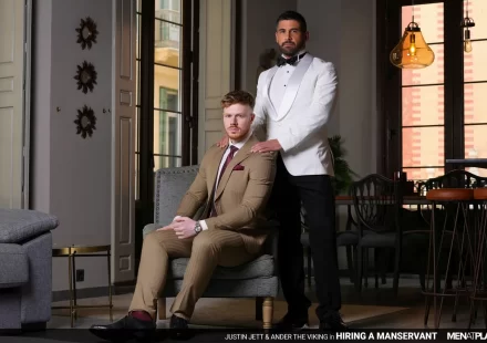Ander the Viking Welcomes Justin Jett to His Manor Ander the Viking Welcomes Justin Jett to His Manor Gay Porn