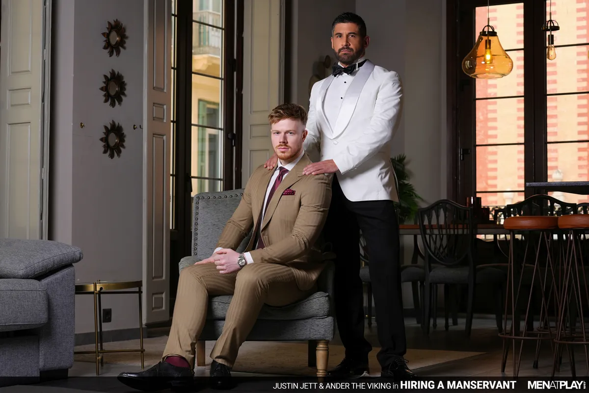 Ander the Viking Welcomes Justin Jett to His Manor 2 Ander the Viking Welcomes Justin Jett to His Manor Gay Porn