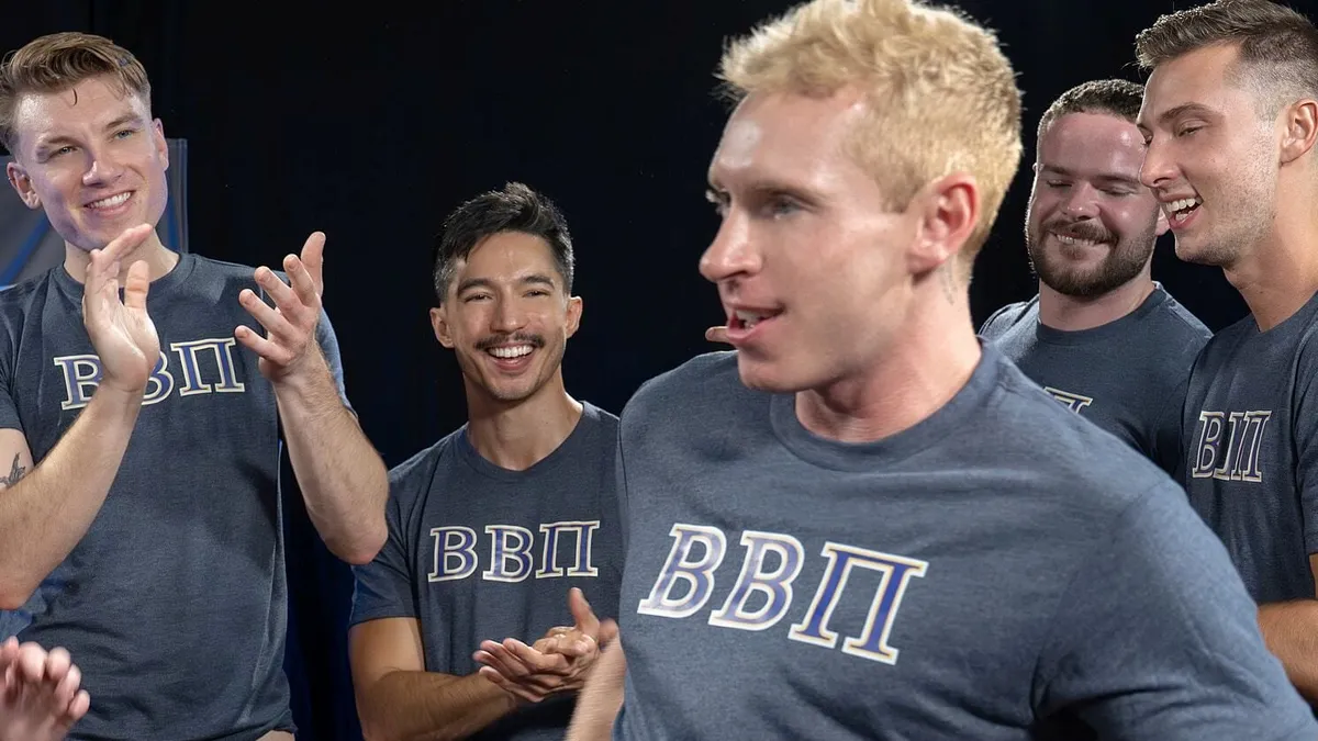 Betabetapi's Newest Scene starring Grayson Cole and The Gang Gay Porn