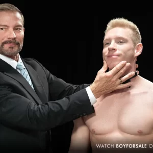 BoyForSale Introduces Grayson Cole's Mouth-Watering Auction Gay Porn