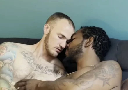Christian Wilde Releases a Blowjob Scene With John Johnson Gay Porn