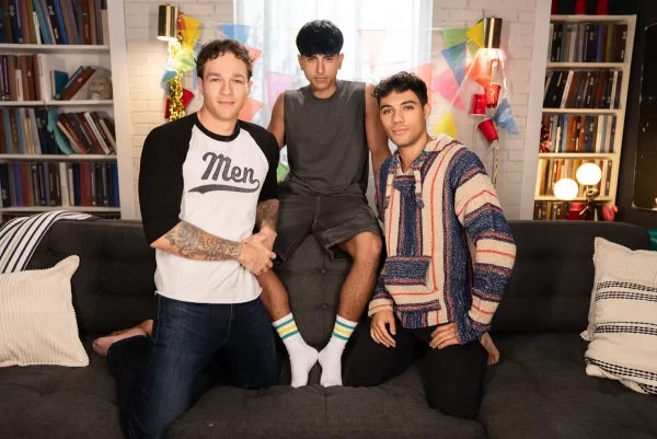 Endless Load: Noah Foxxx, Brandon Dallas, & Jayden Marcos Gay Porn 13