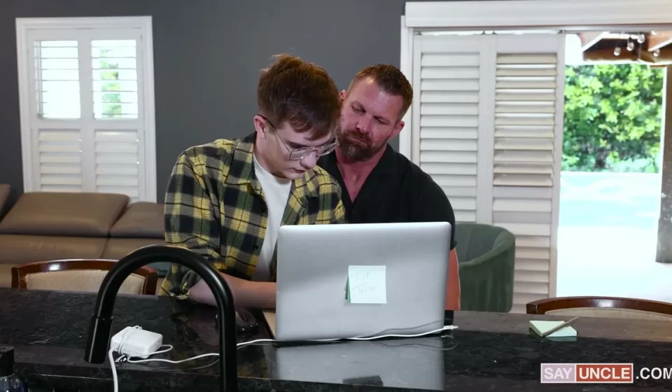 Family Dick: Tripp Tallon & Nicholas Michaels' Fuck Lessons Gay Porn
