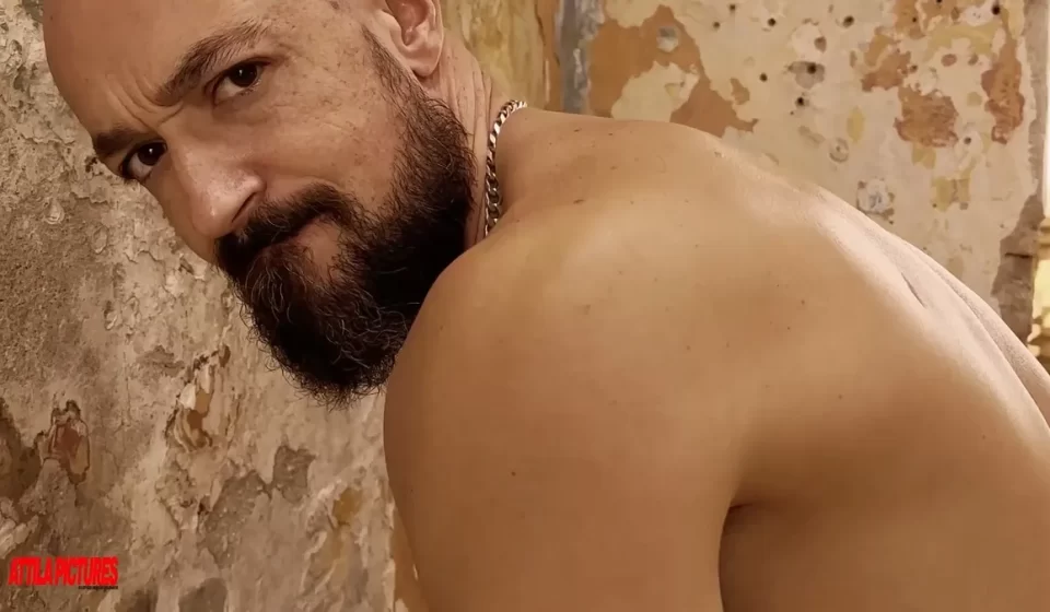 FFrench Stud Fucks the Bunker, Cums Alone Gay Porn