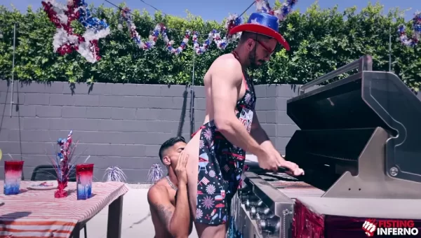 Hole of the Brave: Apollo Fates Punches Jake Apton's Hole Gay Porn 4