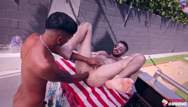 Hole of the Brave: Apollo Fates Punches Jake Apton's Hole Gay Porn 7
