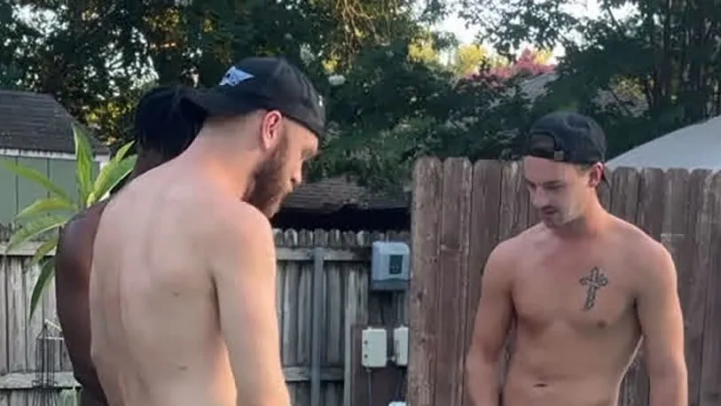 It's On Again! Peter Marcus, X & Yurboyant's Poolside Party Gay Porn