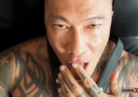 Live Dildo Show For A Hungry Voyeur - Damian Comes Prepared Gay Porn