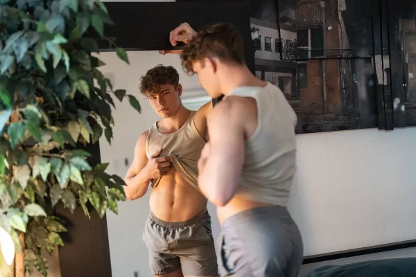 MEN's Soledad: Jake Preston, Oliver Marks, & Carter Collins Gay Porn 10