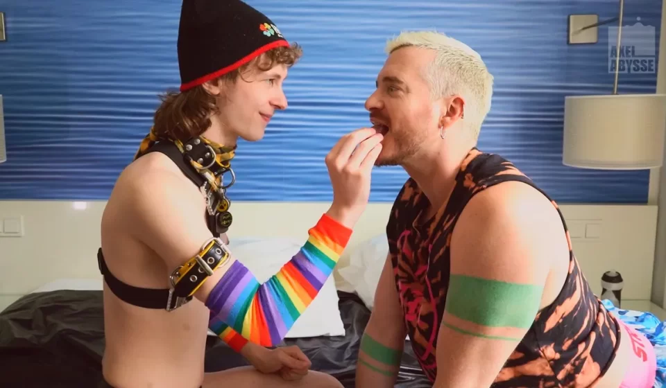 Pup Davey & Axel Abysse’s Fist Each Other In Candy Pup Davey & Axel Abysse's Fist Each Other In Candy Gay Porn