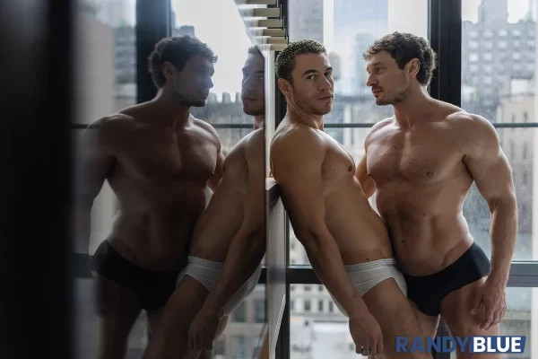 RandyBlue: Alex Kof & Daniel Justice Blow, Cum, then More! Gay Porn 1