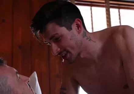 Roadside Hookup: Derek Kage & Kane Fox's Motel Chemistry Gay Porn