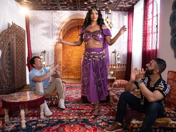 Seduced By The Belly Dancer: Victoria Grant & Daniel Gainsbrook Gay Porn 11