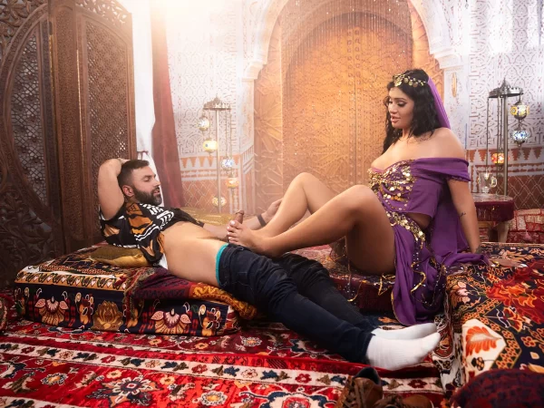 Seduced By The Belly Dancer: Victoria Grant & Daniel Gainsbrook Gay Porn 12