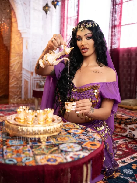 Seduced By The Belly Dancer: Victoria Grant & Daniel Gainsbrook Gay Porn 6