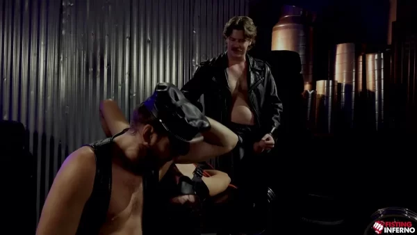 Tougher Than Leather: Max Adonis, Brody Baytes & Jonah Wheeler Gay Porn 8
