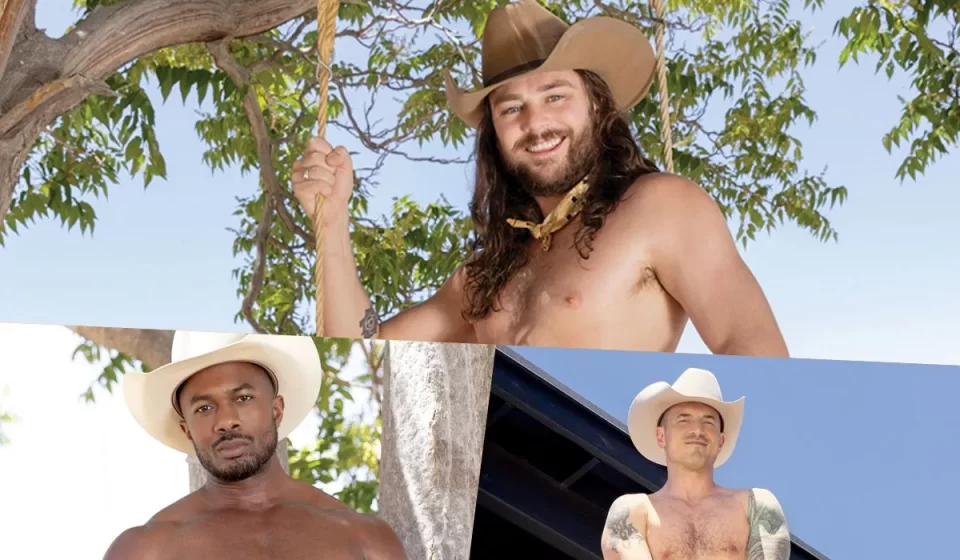 Triple-X Wild West Ride With Adonis, Xavier, & Derek Kage Gay Porn