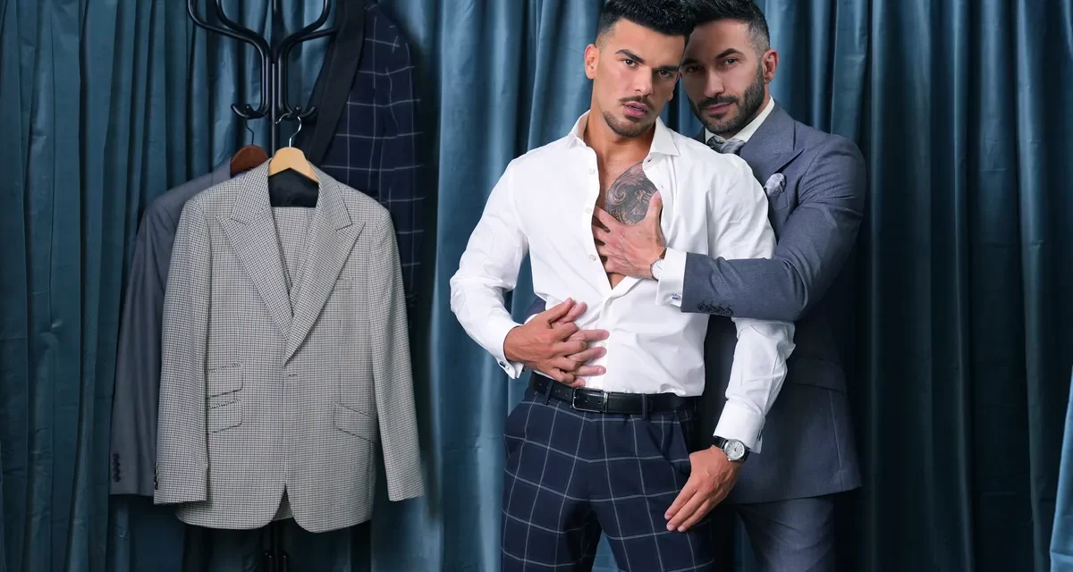Watch Johnny Viper & Pol Prince Suit Up and Go Deep Gay Porn