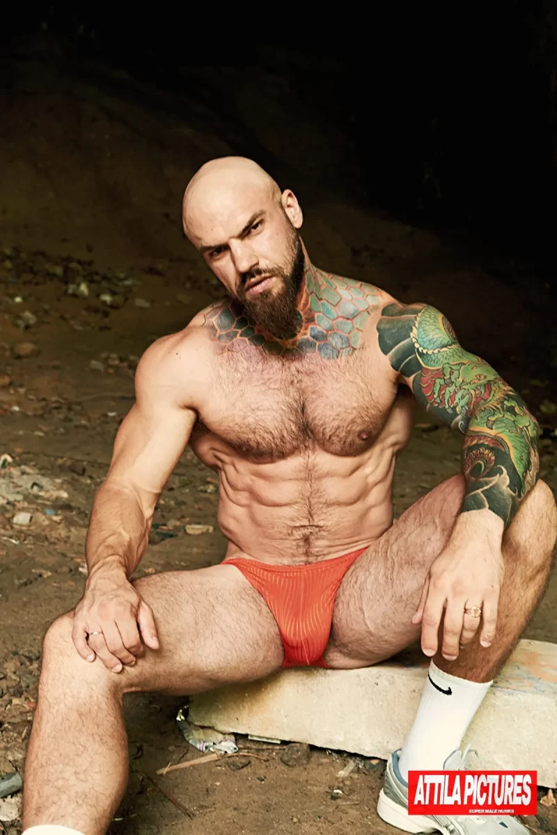 Attila Pictures Men of Attila: Sagat, Skye & Euro Studs Gay Porn 20