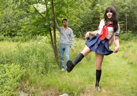 Cailey Katts & Jack Desfeux: Forest Fuck Fest at TransAngels Gay Porn