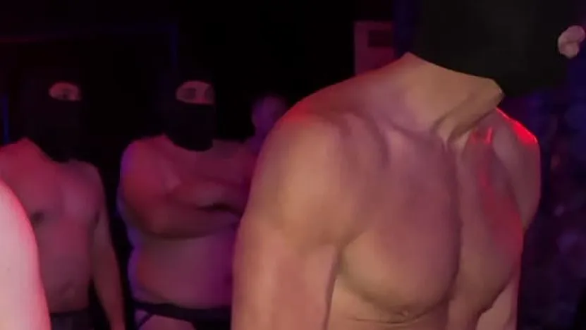 Cumpetition Orgy Gets Messy with Masked Men Cumpetition Orgy Gets Messy with Masked Men Gay Porn