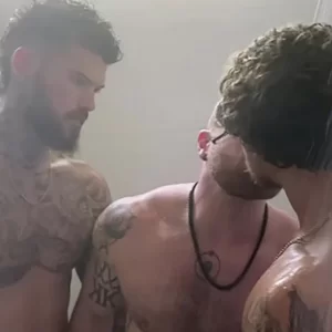 Will Angell’s Leather Sling Threesome with Dolan Wolf David Handful, Griff & Rick Join Hatler for a Foursome Gay Porn