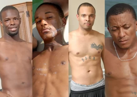 EdwardJames With a Sizzling Ebony Gay Porn Foursome Gay Porn