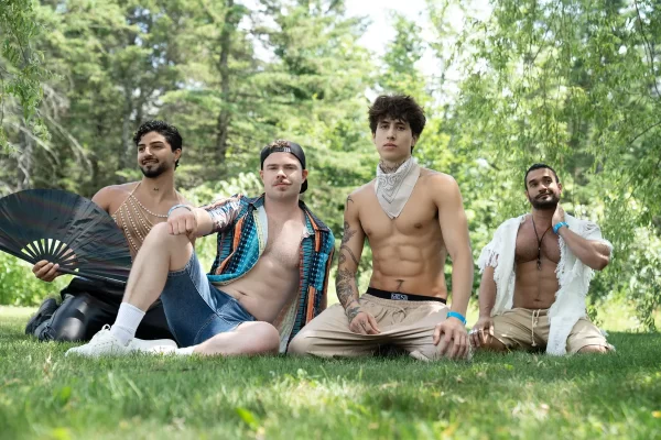Festival Fuckers: Angel Elias, Marcus McNeill, and Raj Gay Porn 16