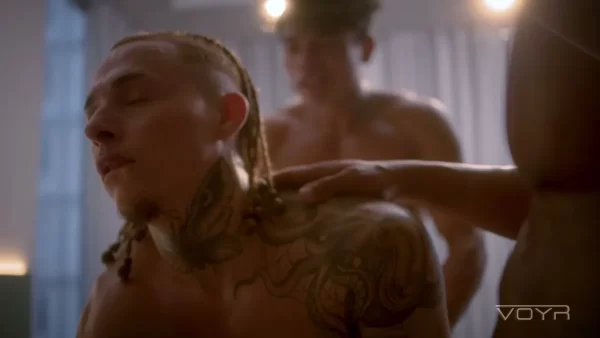 Gonzales' Brazilian Bang at VOYR: A Gangbang to Remember Gay Porn 10