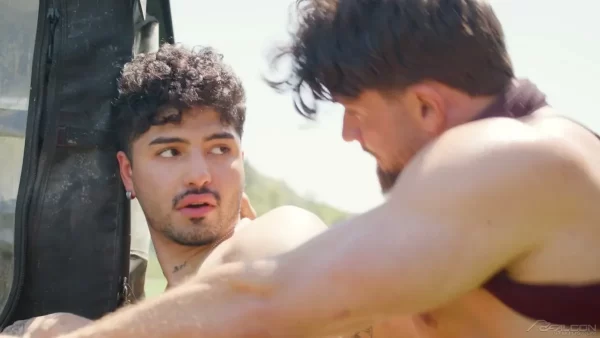 Happy Campers: Heath Halo & Joe Vanni Get Wild in the Woods Gay Porn 14